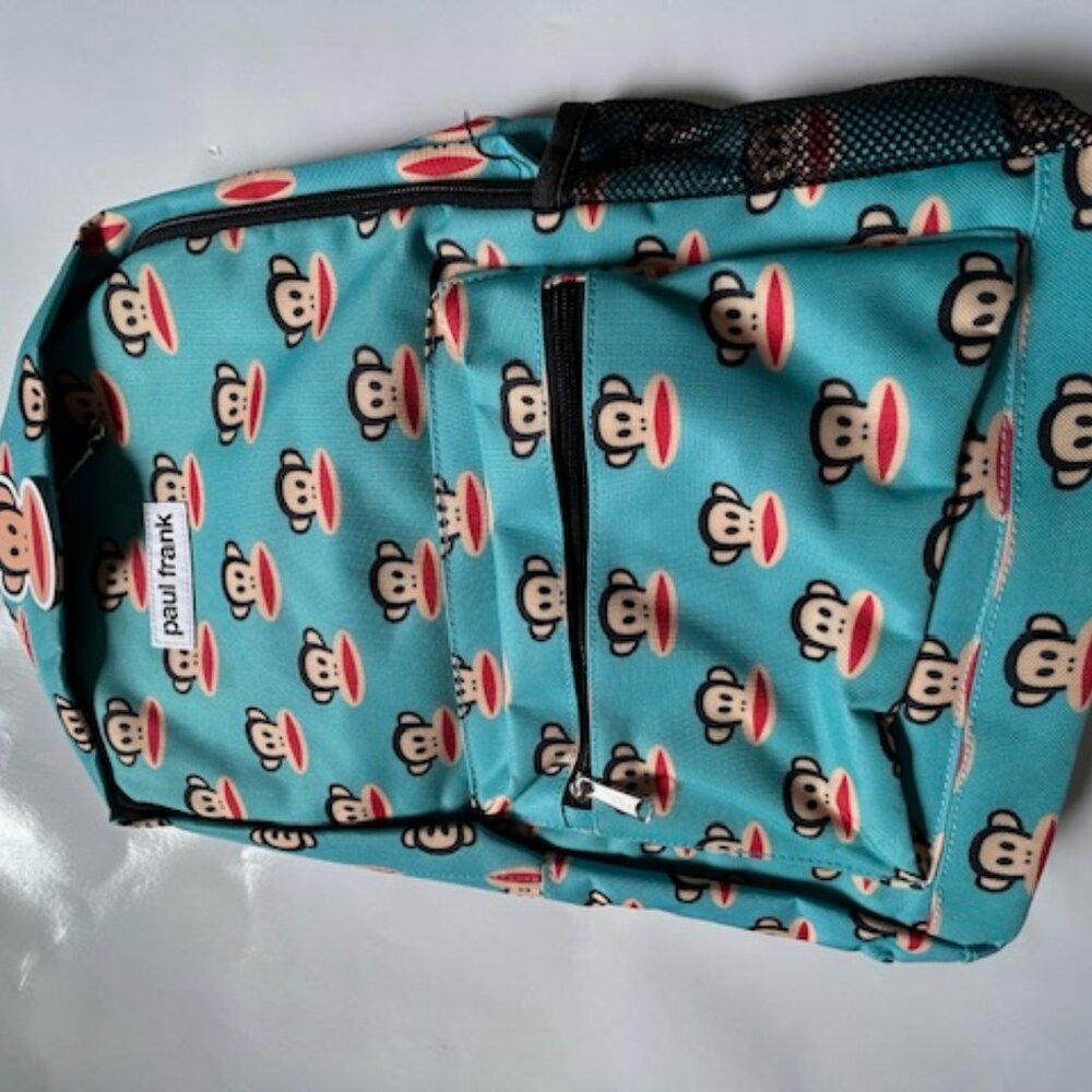 BRAND NEW PAUL FRANK AROUND GRAPHIC PRINT ADULT SIZED BACKPACK